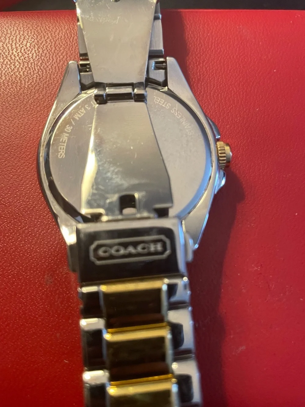 Coach Two-Tone Gold and Silver Women's Watch